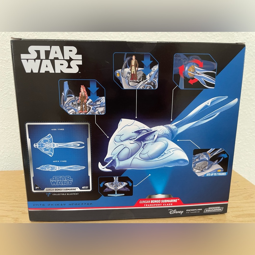 Star Wars Micro Galaxy Squadron - Gungan Bongo Submarine - Picture 11 of 16
